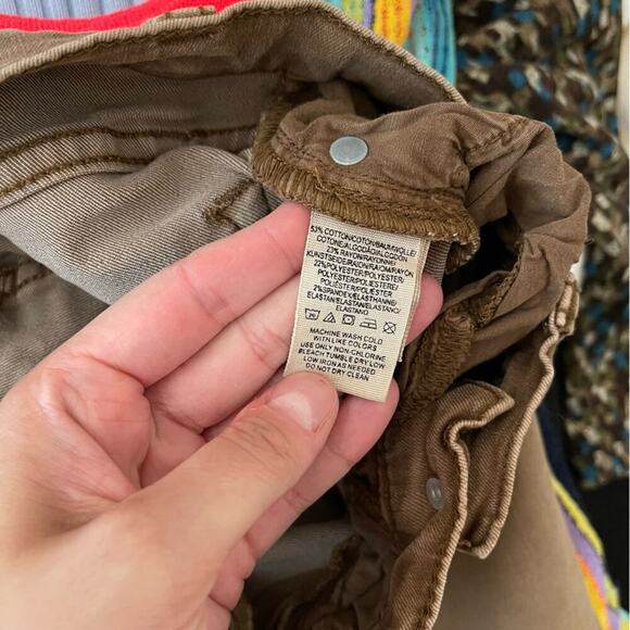 Free People Brown Skinny Jeans - Picture 5 of 5